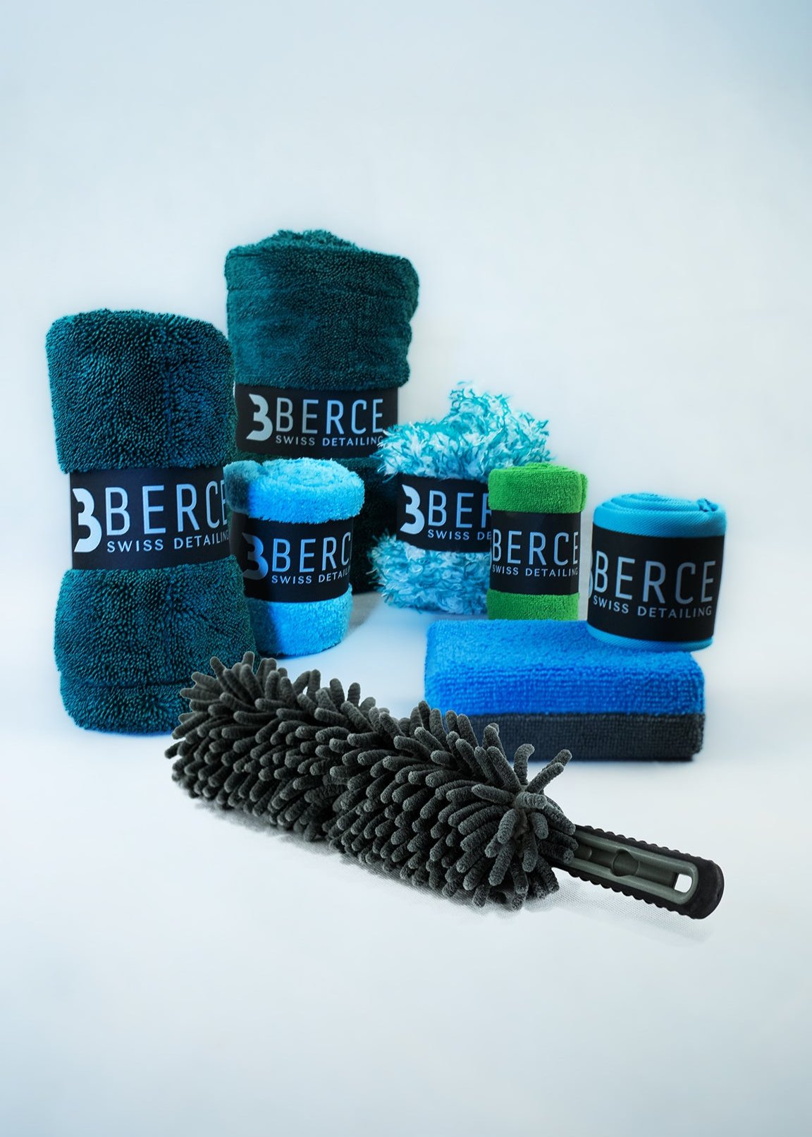 Berce Pflegehelfer-Set – Praktisches Zubehör-Set für gründliche Fahrzeugpflege - Berce