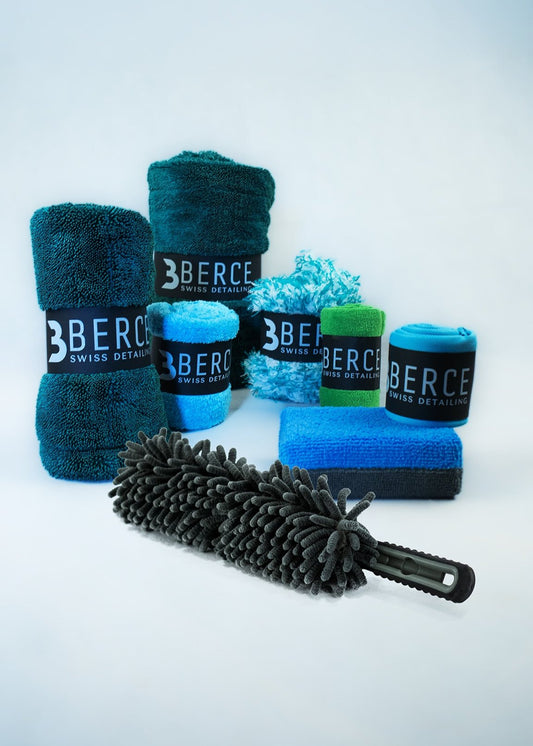 Berce Pflegehelfer-Set – Praktisches Zubehör-Set für gründliche Fahrzeugpflege - Berce