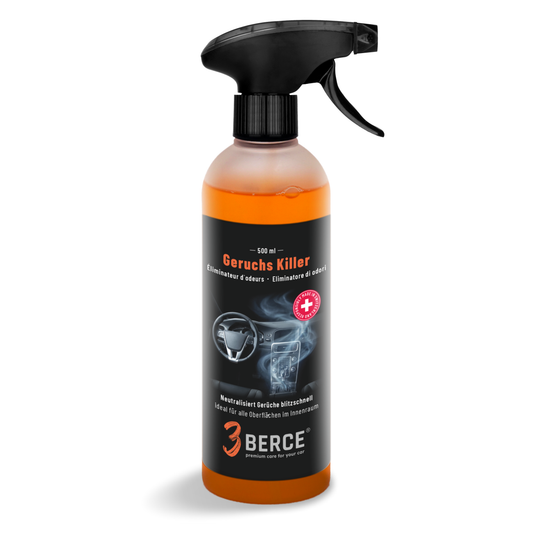 Geruchsentferner Auto 500ml – neutralisiert Gerüche Innenraum, Berce